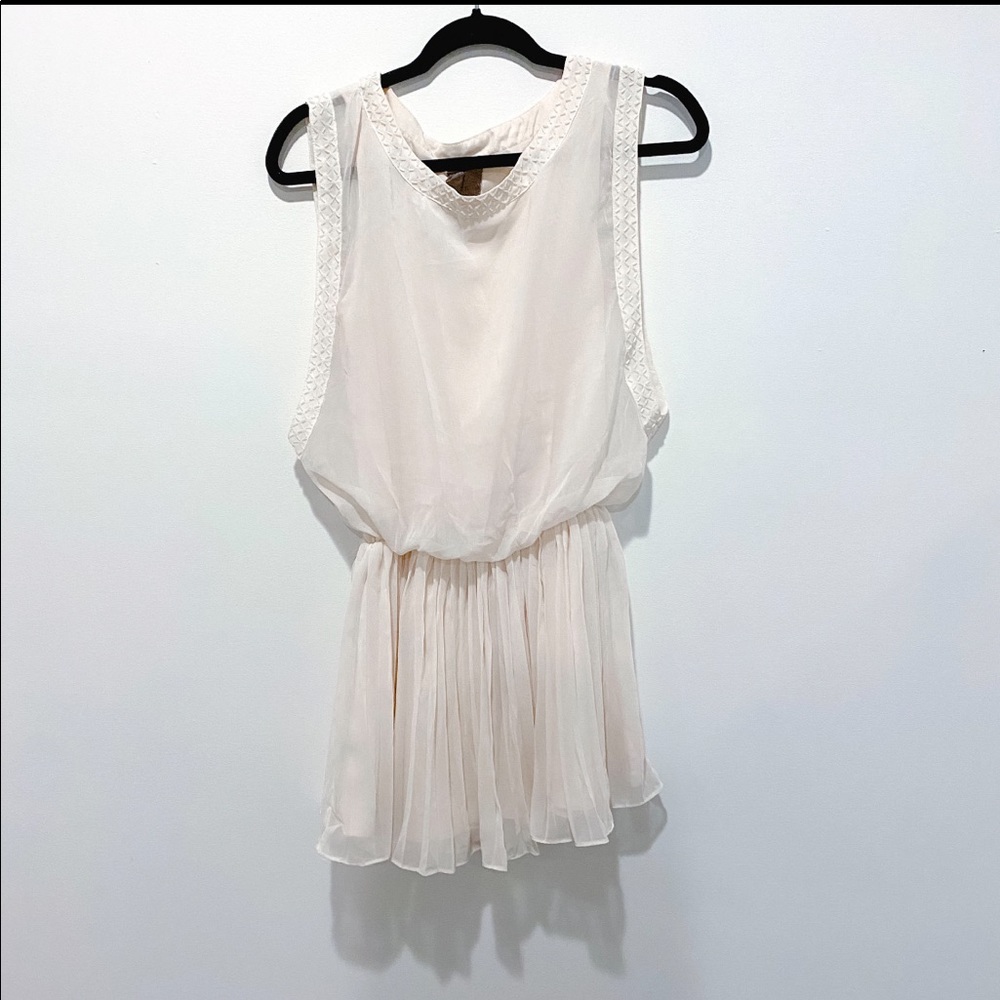 Cinched waist dress